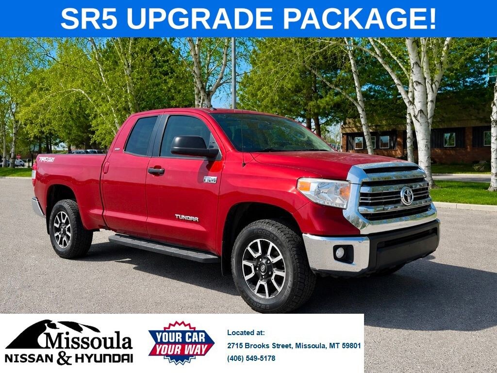 Used 2017 Toyota Tundra SR5 Double Cab 5.7L V8 Truck Double Cab
