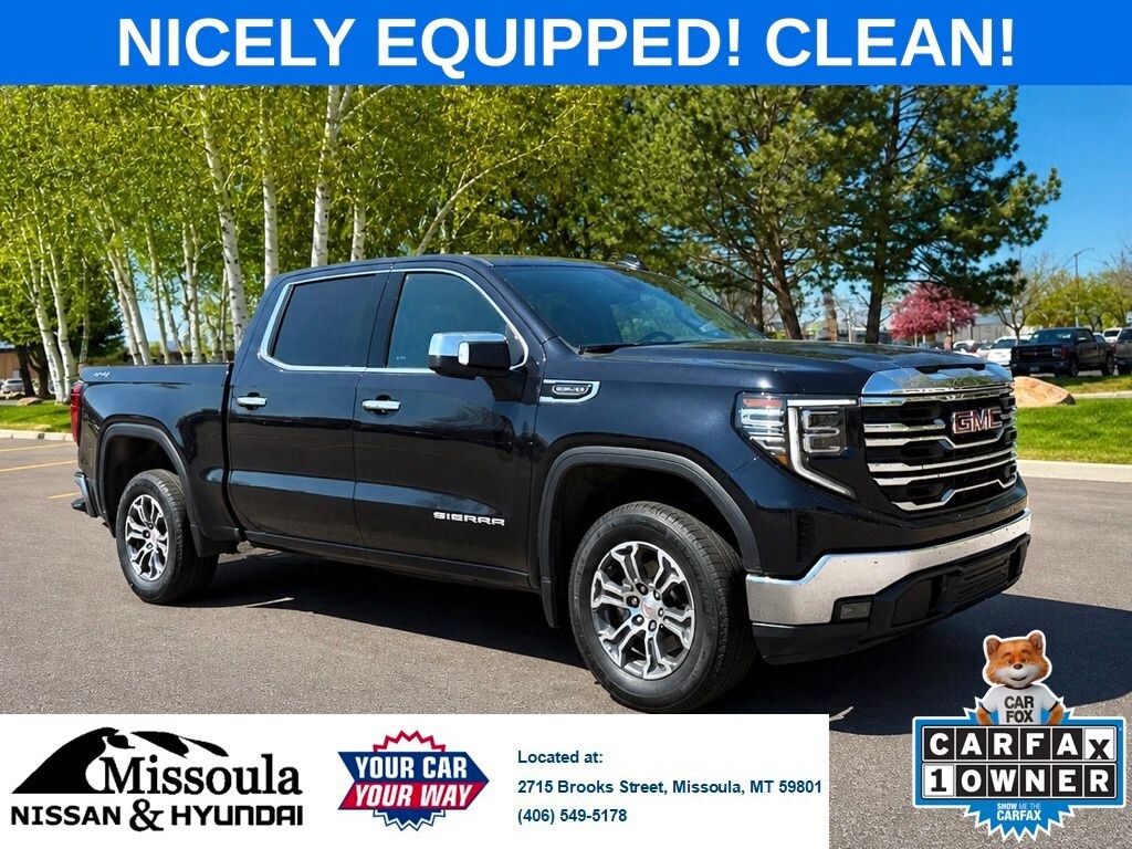 Used 2025 GMC Sierra 1500 SLT Crew Cab 4X4 Truck Crew Cab