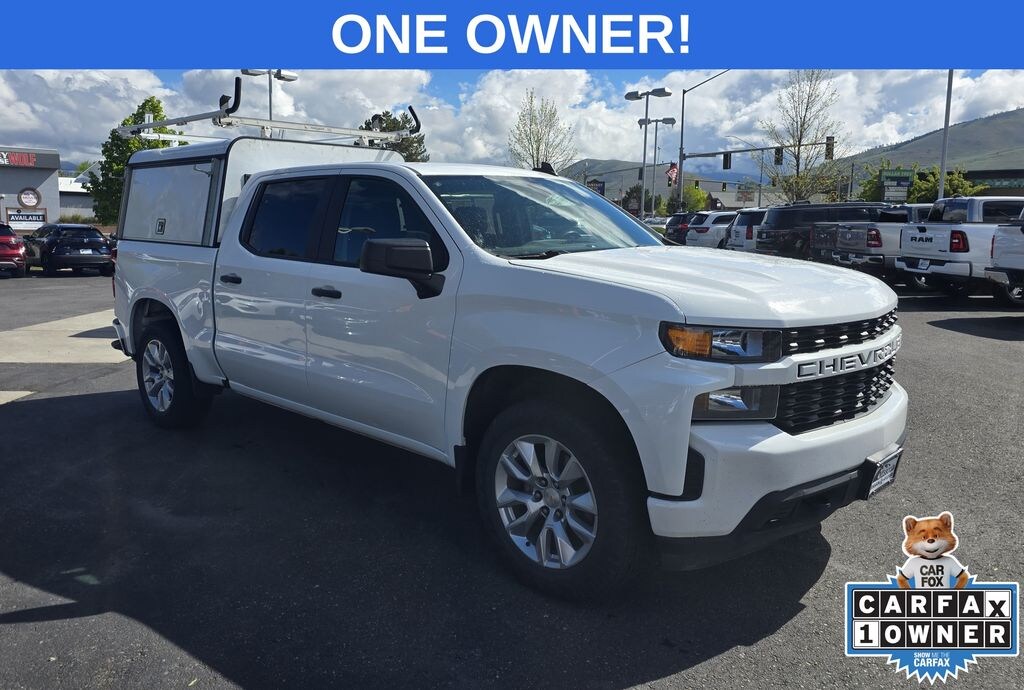Used 2021 Chevrolet Silverado 1500 Custom Truck Crew Cab