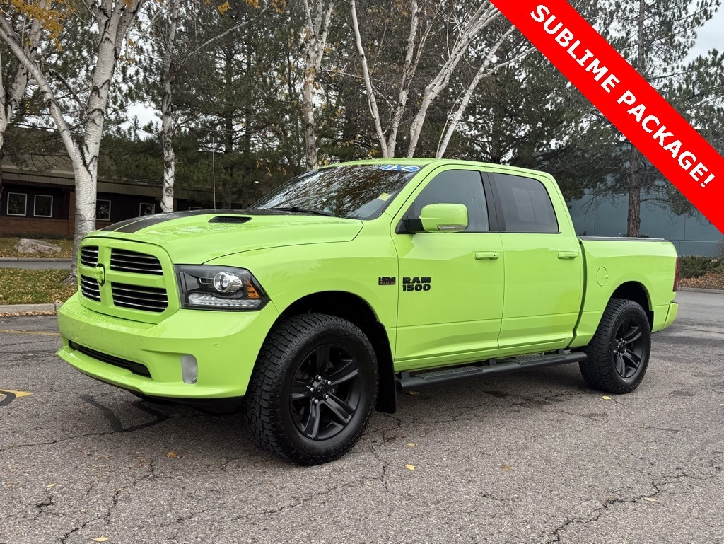 Used 2017 Ram 1500 Sport Crew Cab 4X4 Truck Crew Cab