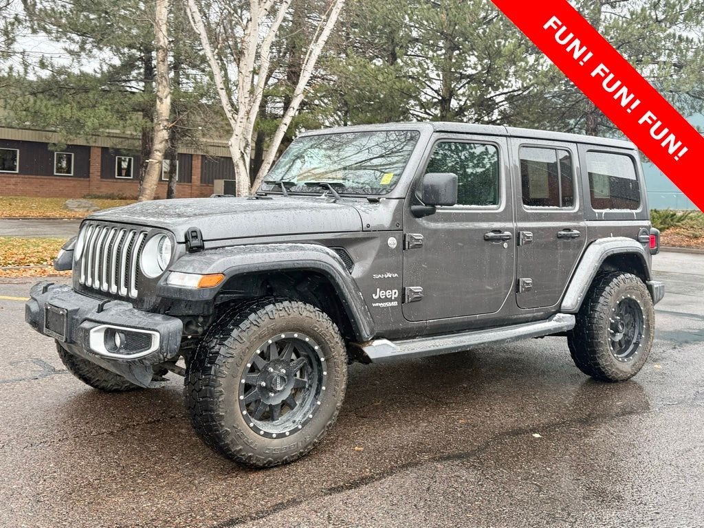 Used 2020 Jeep Wrangler Unlimited Sahara 4X4 SUV