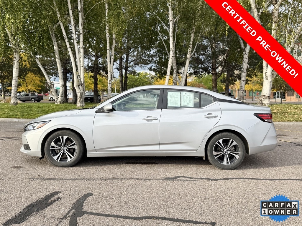 Certified 2022 Nissan Sentra SV Sedan