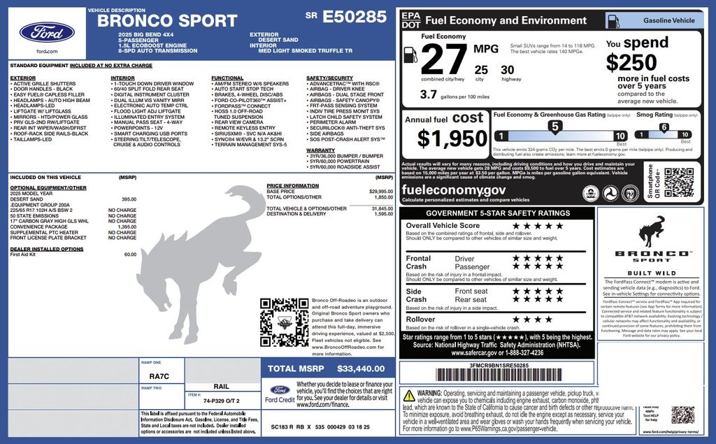 2025 Ford Bronco Sport Big Bend - Photo 40