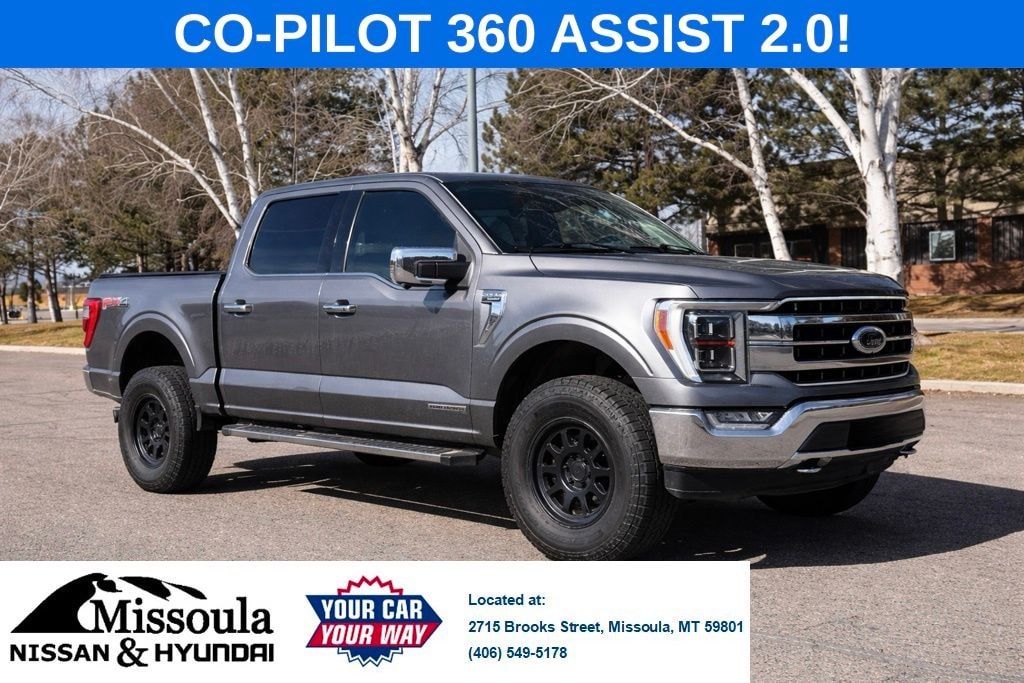 Used 2021 Ford F-150 Lariat Supercrew 4X4 Truck SuperCrew Cab