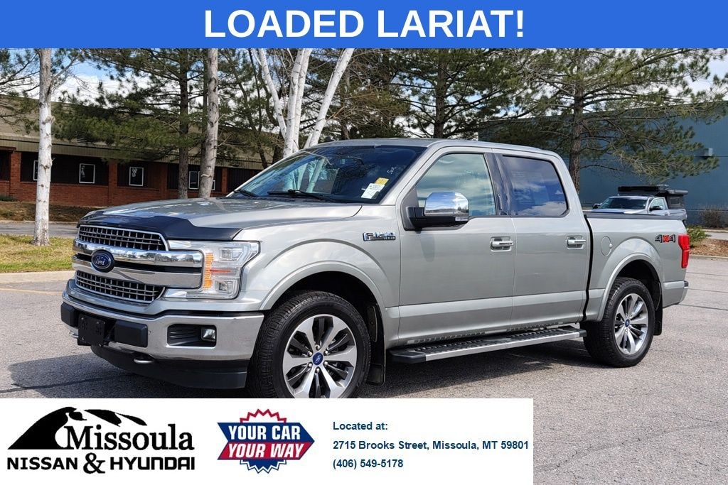 Used 2019 Ford F-150 Lariat Supercrew 4X4 Truck SuperCrew Cab
