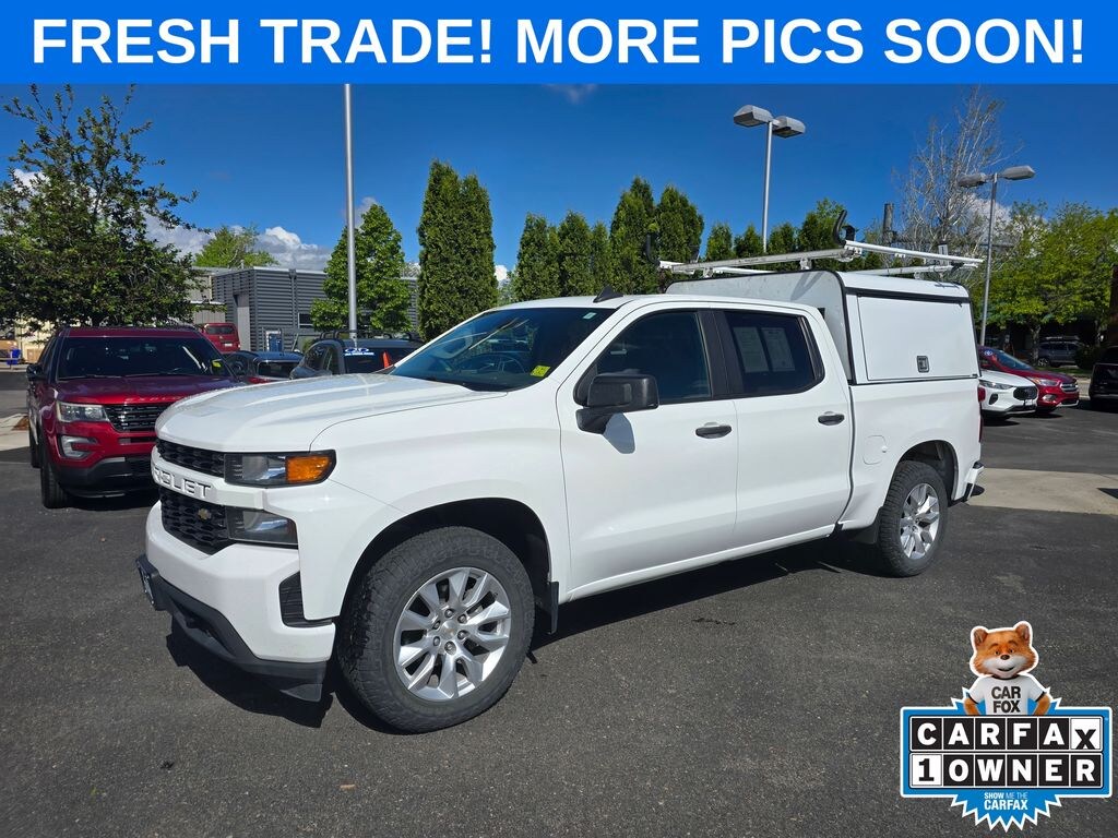 Used 2021 Chevrolet Silverado 1500 Custom Truck Crew Cab