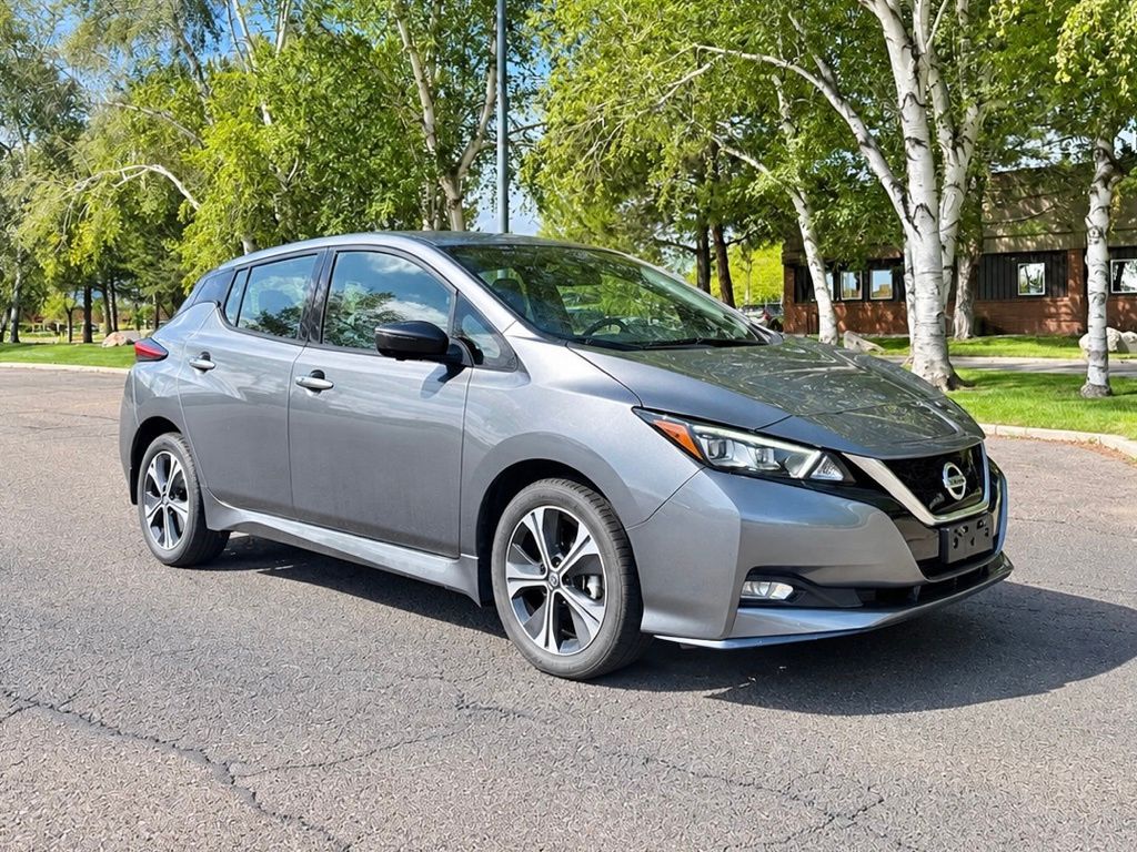 Used 2021 Nissan Leaf SL Plus with VIN 1N4BZ1DV0MC555356 for sale in Missoula, MT