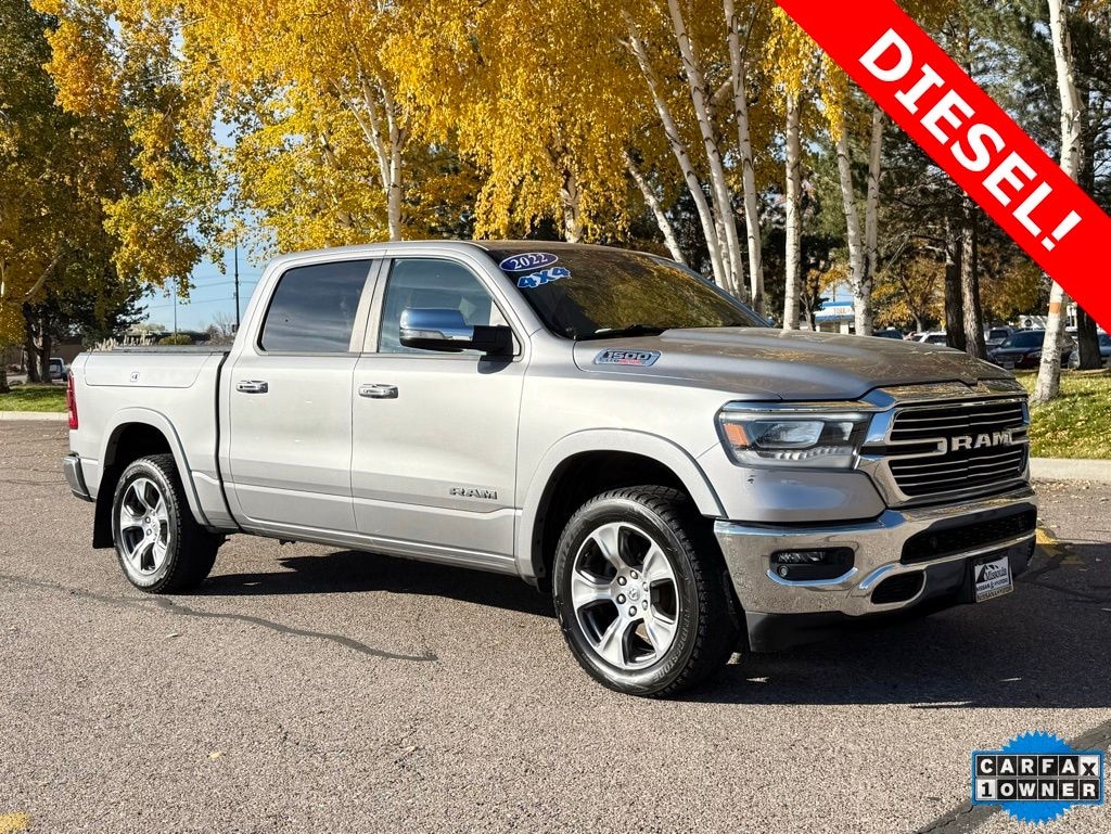 Used 2022 Ram 1500 Laramie Crew Cab 4X4 Truck Crew Cab