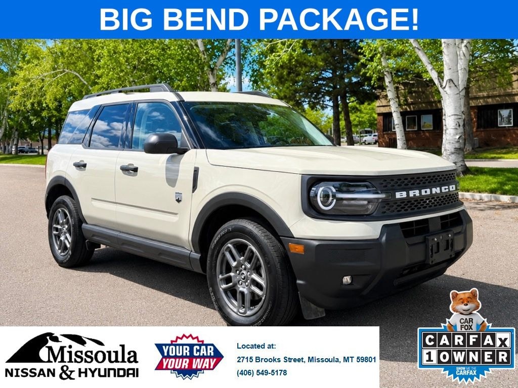 Used 2025 Ford Bronco Sport Big Bend 4X4 SUV