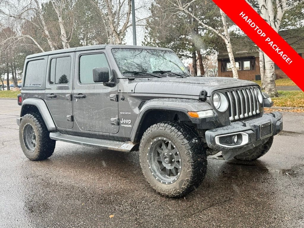 Used 2020 Jeep Wrangler Unlimited Sahara 4X4 SUV