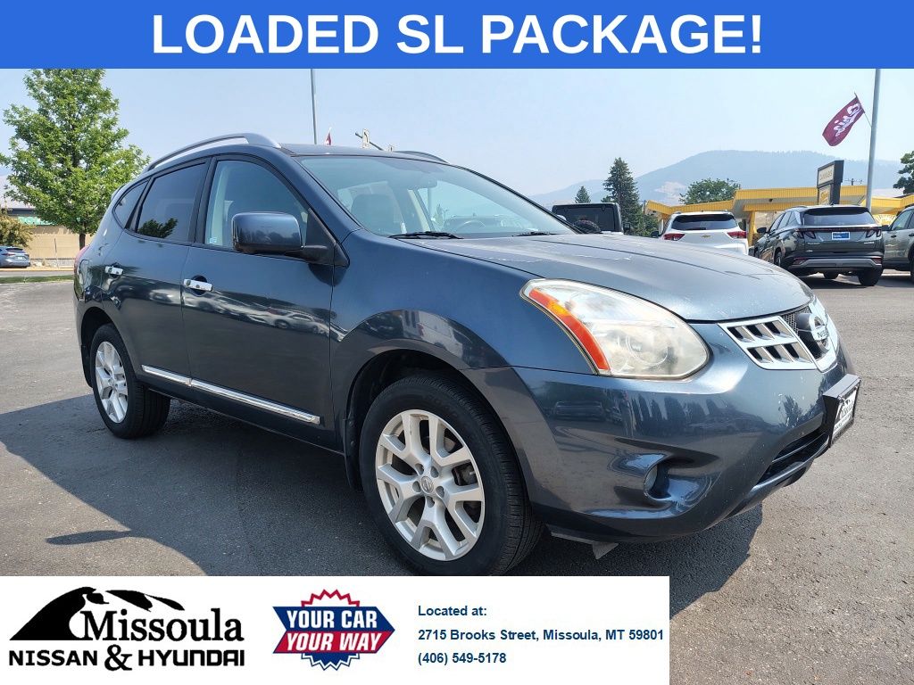 Used 2013 Nissan Rogue SV with VIN JN8AS5MV1DW616735 for sale in Missoula, MT