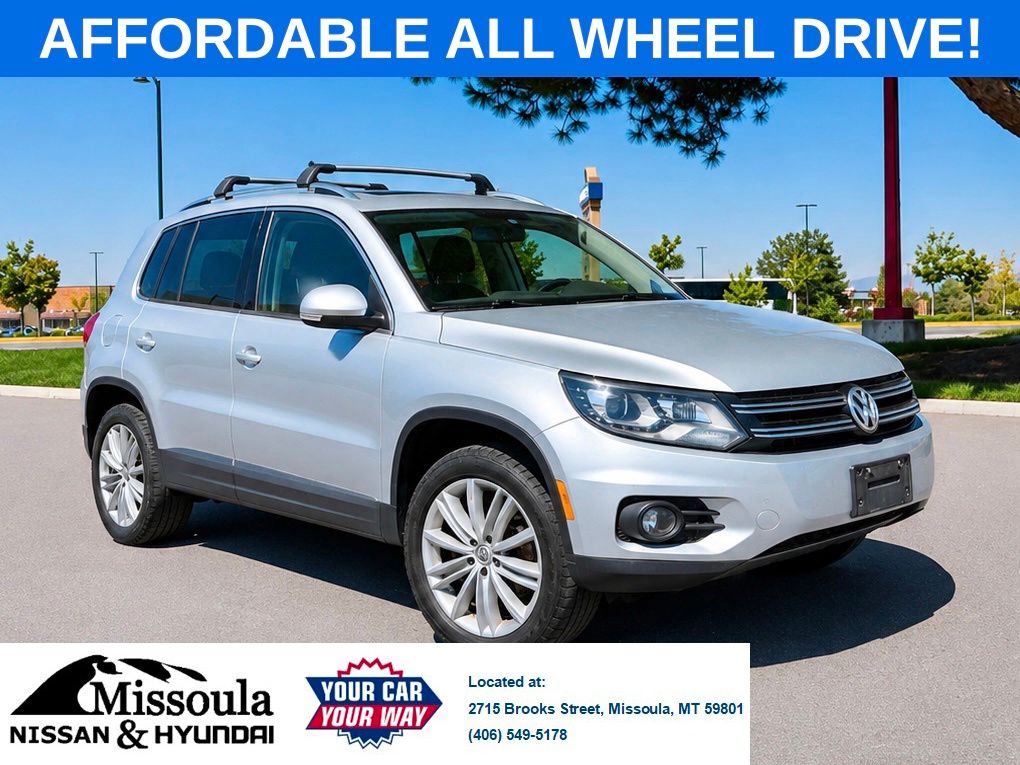 Used 2016 Volkswagen Tiguan SE with VIN WVGBV7AX8GW523980 for sale in Missoula, MT