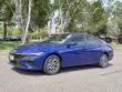 New 2025 Hyundai Elantra Hybrid Blue Sedan