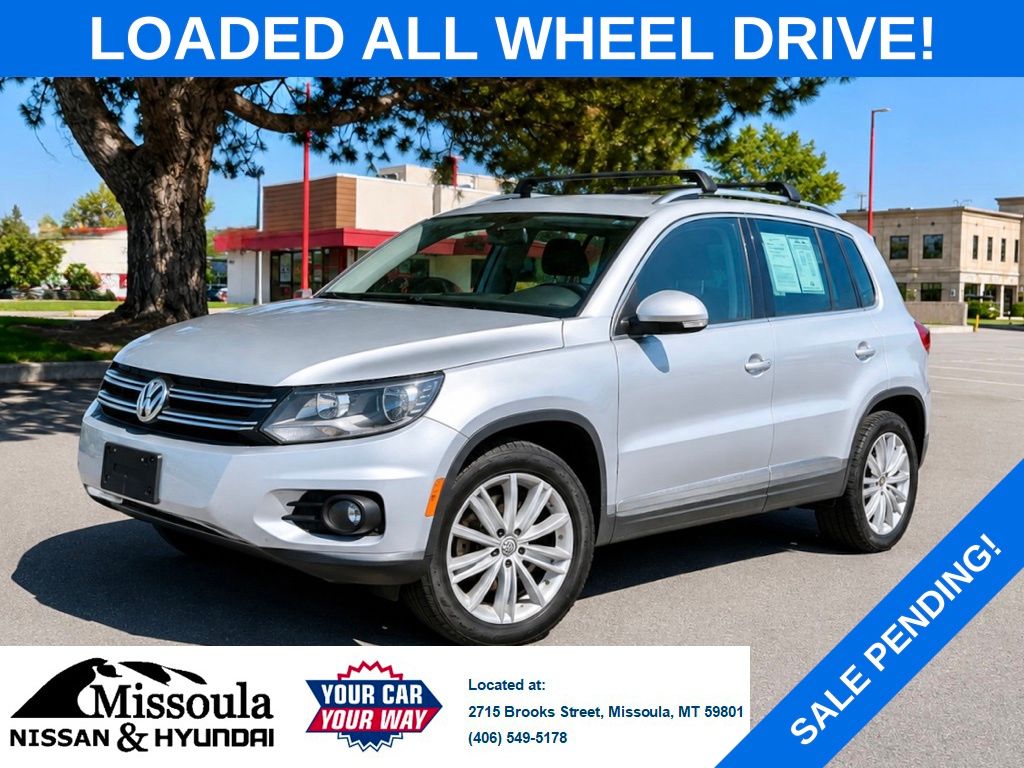 Used 2016 Volkswagen Tiguan SE with VIN WVGBV7AX8GW523980 for sale in Missoula, MT