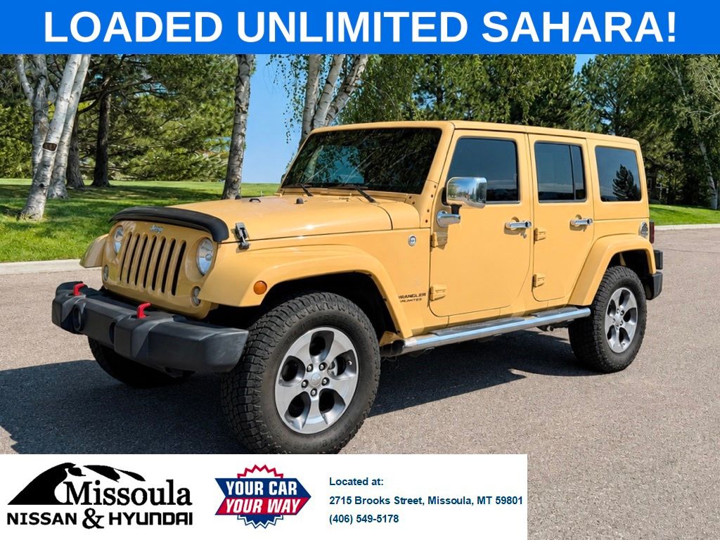 2014 Jeep Wrangler Unlimited Sahara 4x4