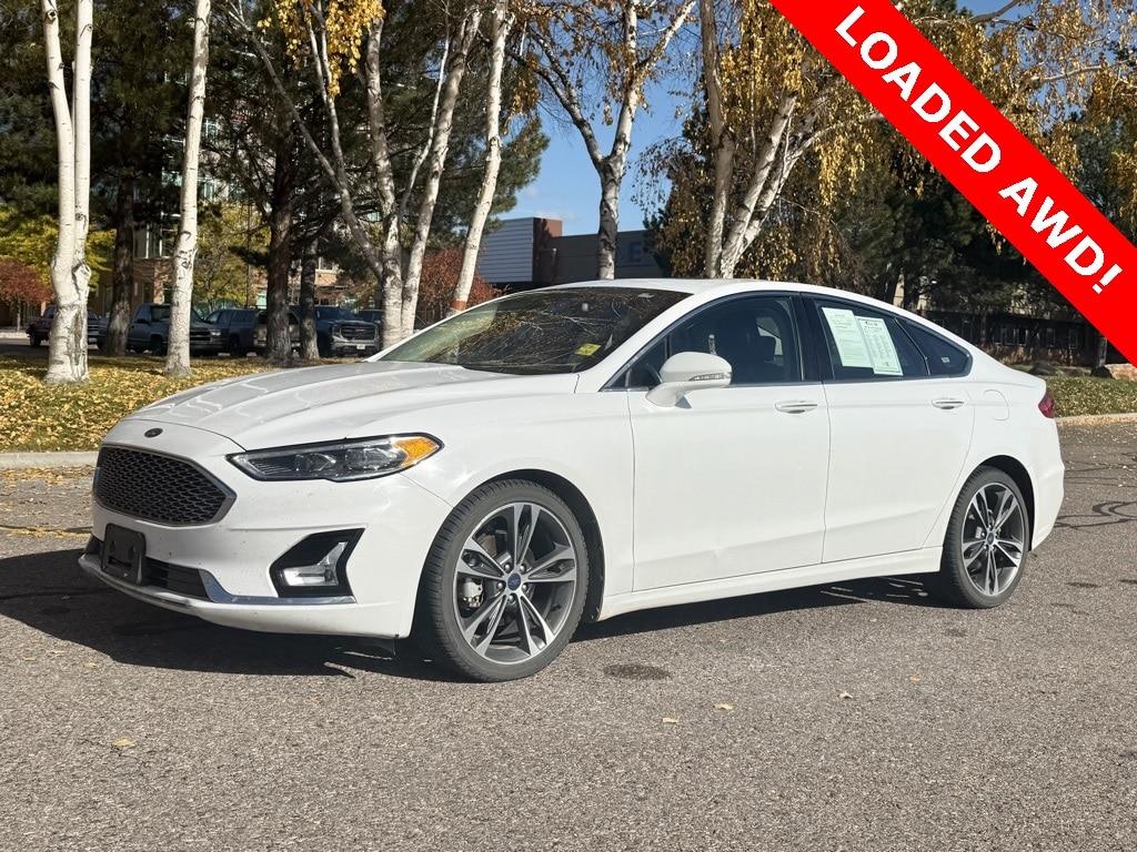 Used 2019 Ford Fusion Titanium AWD Sedan