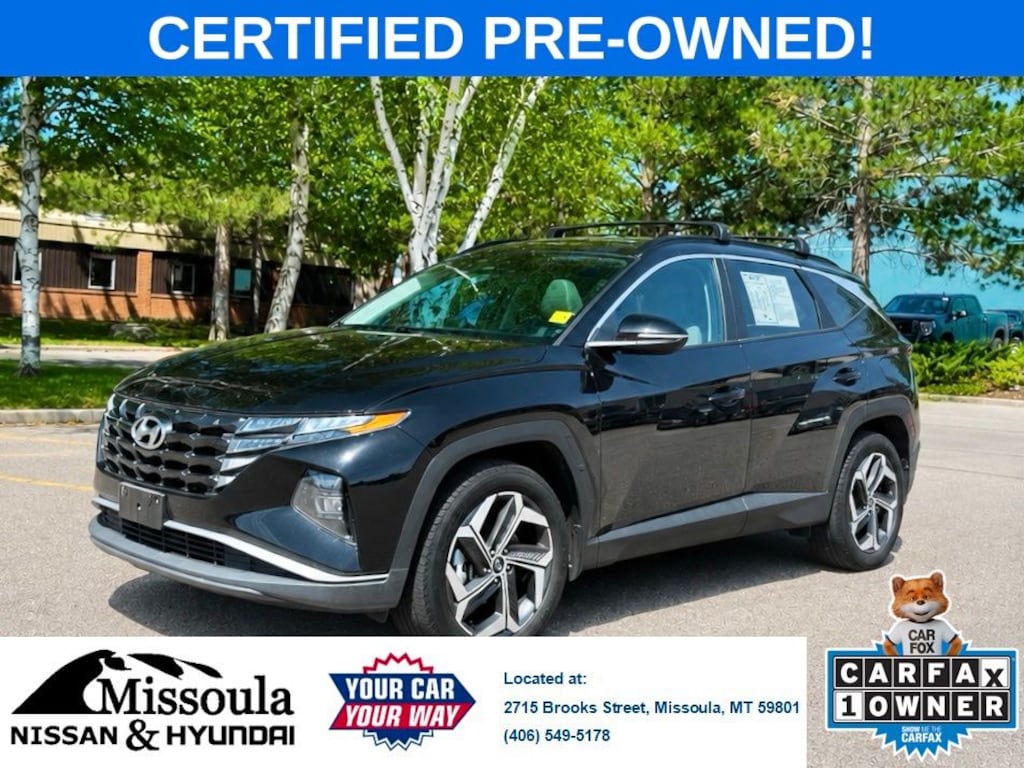 Certified 2025 Hyundai Tucson Hybrid Limited AWD SUV