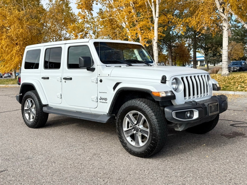 Used 2021 Jeep Wrangler Unlimited Sahara 4X4 SUV