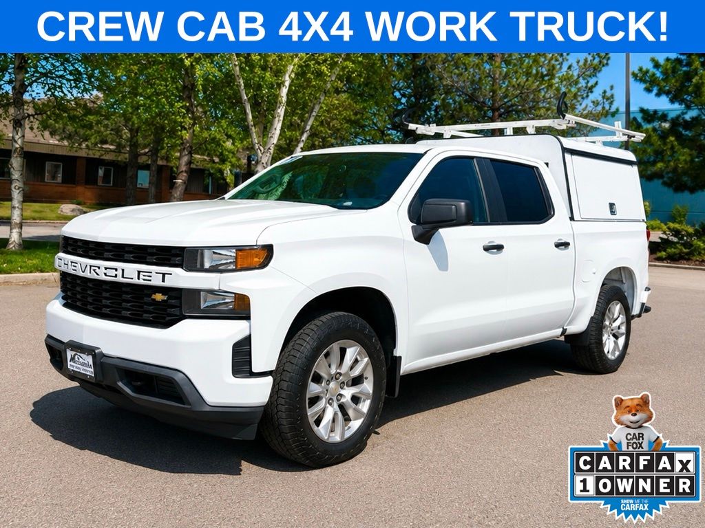 2021 Chevrolet Silverado 1500 Custom 4X4 Crew Cab Short Box's photo