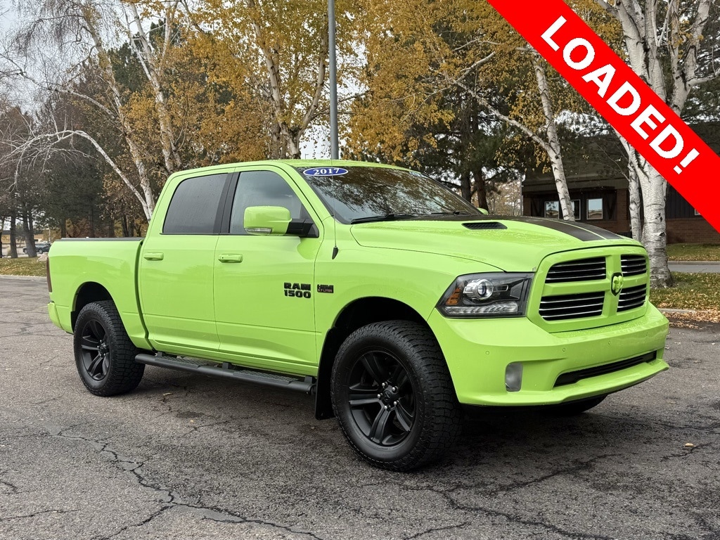 Used 2017 Ram 1500 Sport Crew Cab 4X4 Truck Crew Cab