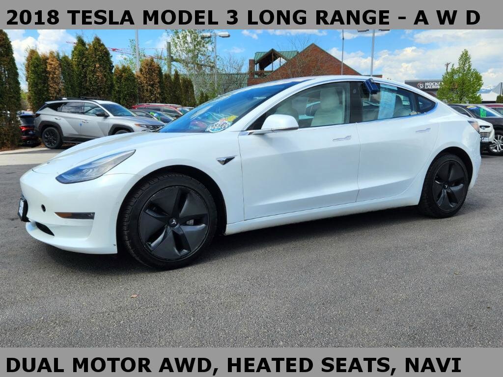 Used 2018 Tesla Model 3 AWD with VIN 5YJ3E1EB8JF074915 for sale in Missoula, MT