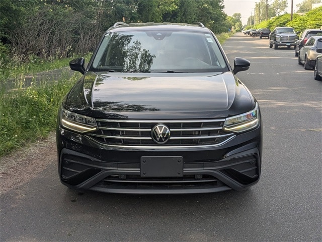 Certified 2022 Volkswagen Tiguan SE with VIN 3VV2B7AXXNM048327 for sale in Simsbury, CT