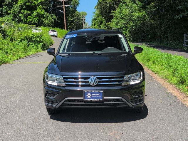 Used 2021 Volkswagen Tiguan SE with VIN 3VV2B7AX4MM038505 for sale in Simsbury, CT