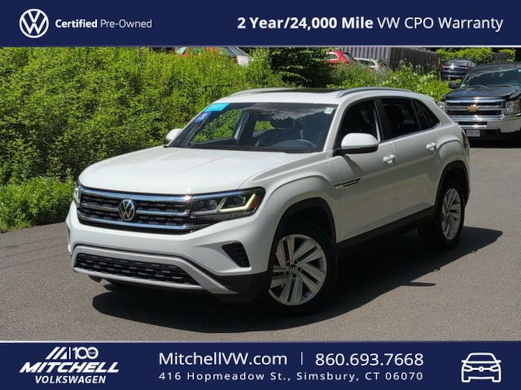 Certified 2023 Volkswagen Atlas Cross Sport 3.6L V6 SE w/Technology SUV