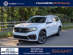 Used 2022 Volkswagen Atlas 3.6L V6 SEL R-Line SUV for Sale in Simsbury, CT