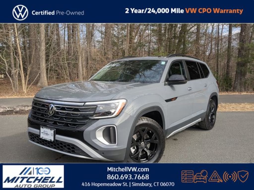 Certified 2025 Volkswagen Atlas 2.0T Peak Edition SUV