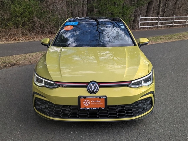 Certified 2022 Volkswagen Golf GTI Autobahn with VIN WVW687CDXNW136201 for sale in Simsbury, CT