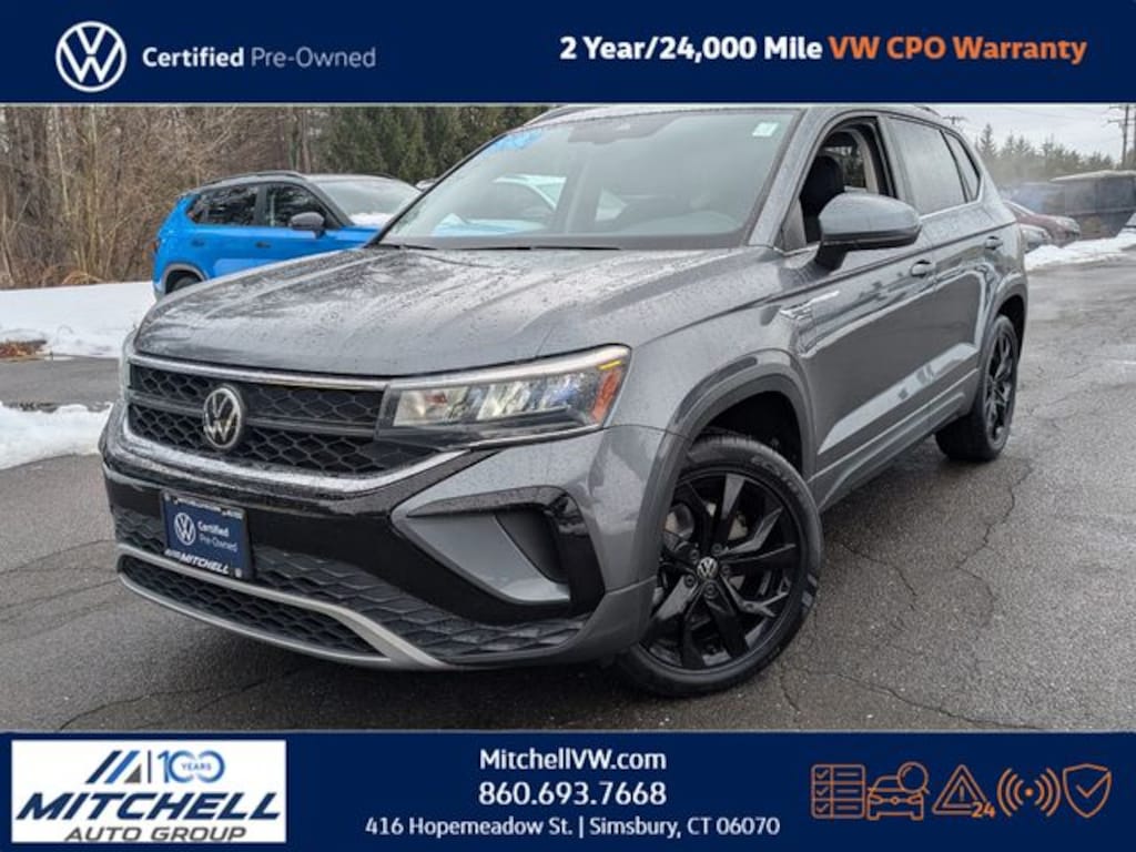 Certified 2022 Volkswagen Taos 1.5T SE SUV