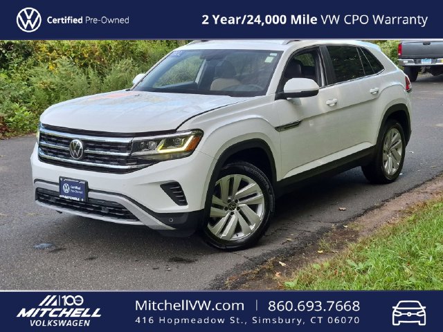 Certified 2021 Volkswagen Atlas Cross Sport 2.0T SE w/Technology SUV