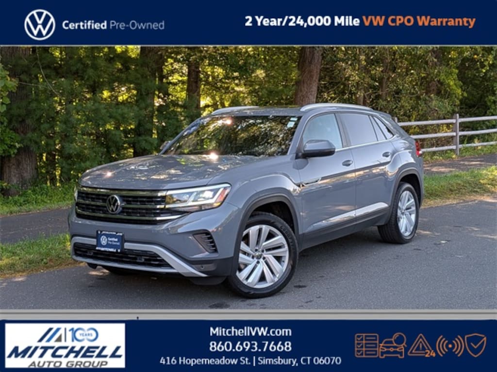 Certified 2021 Volkswagen Atlas Cross Sport 3.6L V6 SE w/Technology SUV