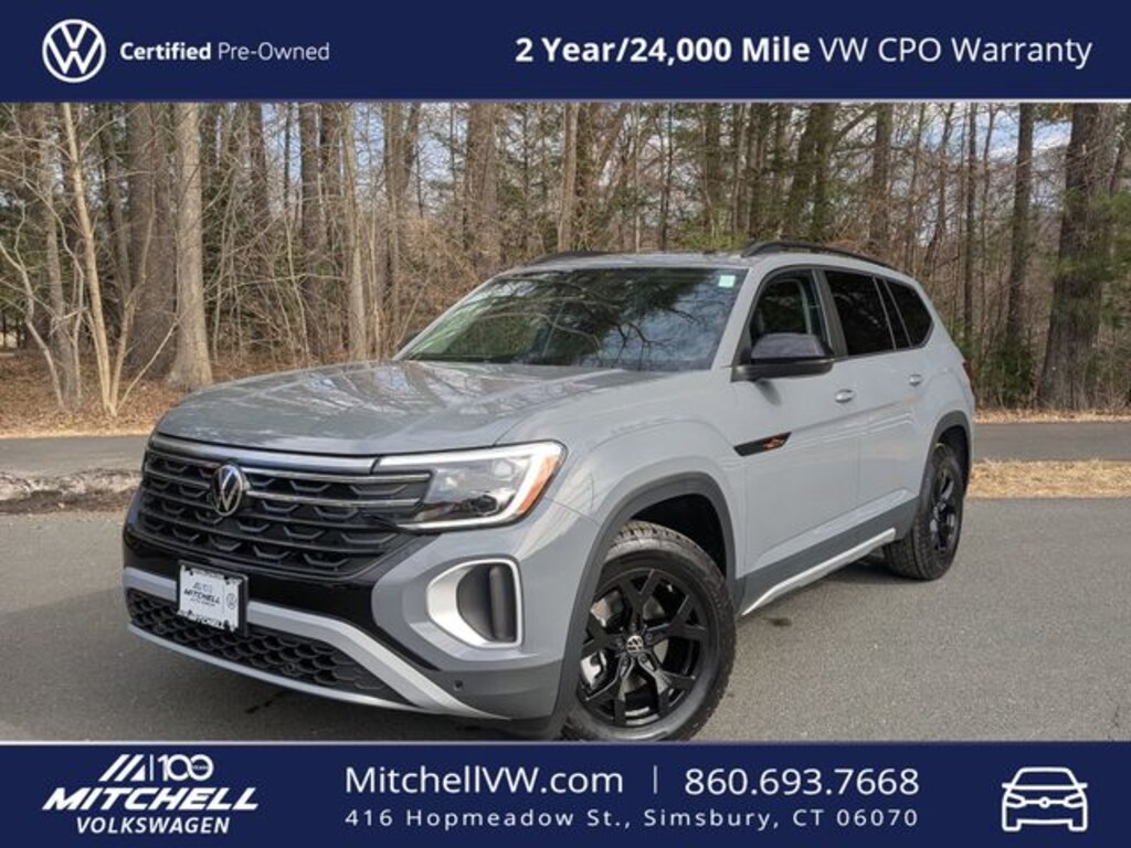 Certified 2025 Volkswagen Atlas 2.0T Peak Edition SUV