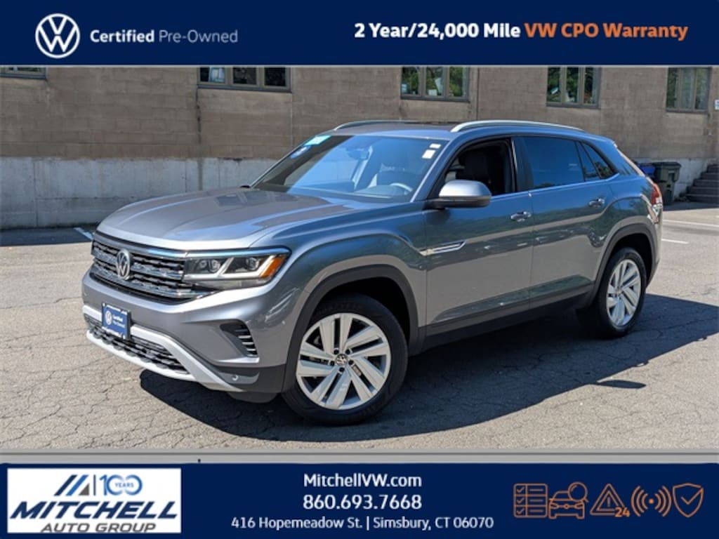 Certified 2022 Volkswagen Atlas Cross Sport 3.6L V6 SE w/Technology SUV