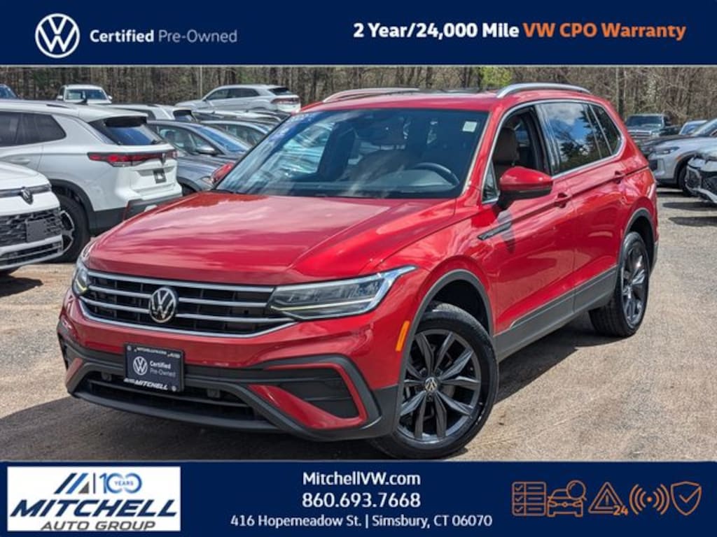 Certified 2022 Volkswagen Tiguan 2.0T SE SUV