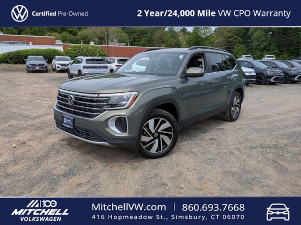 Certified 2026 Volkswagen Atlas 2.0T SE w/Technology SUV