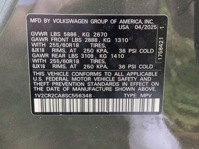 2025 Volkswagen Atlas Atlas Peak Edition - Photo 23