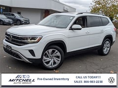 Used 2021 Volkswagen Atlas 3.6L V6 SE w/Technology SUV for Sale in Simsbury, CT
