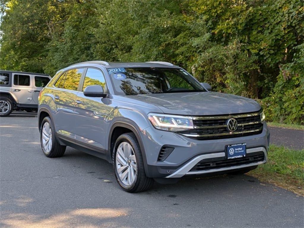 Certified 2021 Volkswagen Atlas Cross Sport 3.6L V6 SE w/Technology SUV