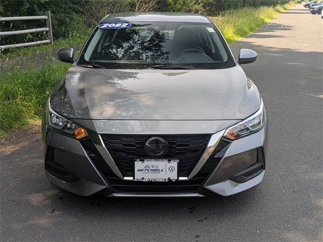 Used 2022 Nissan Sentra S with VIN 3N1AB8BVXNY226522 for sale in Simsbury, CT
