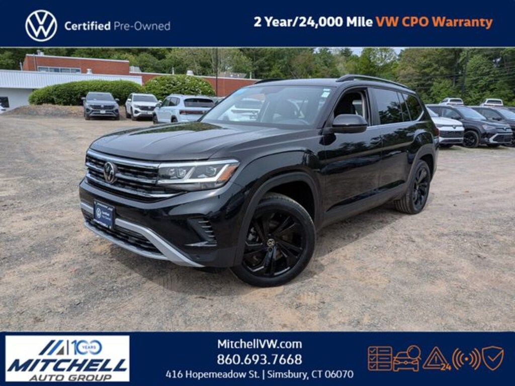 Certified 2023 Volkswagen Atlas 3.6L V6 SE w/Technology SUV