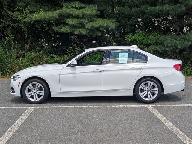 Certified 2018 BMW 3 Series 330i with VIN WBA8D9C53JEM33414 for sale in Canton, CT