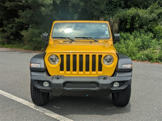 Certified 2021 Jeep Wrangler Unlimited Sport S with VIN 1C4HJXDG7MW526077 for sale in Canton, CT