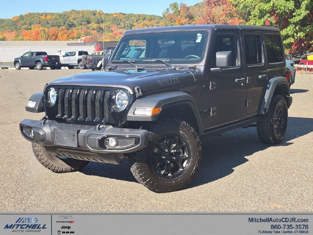 2021 Jeep Wrangler Unlimited Willys SUV For Sale in Simsbury, CT