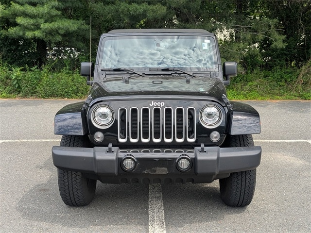 Certified 2018 Jeep Wrangler JK Unlimited Sahara with VIN 1C4BJWEG0JL849088 for sale in Canton, CT