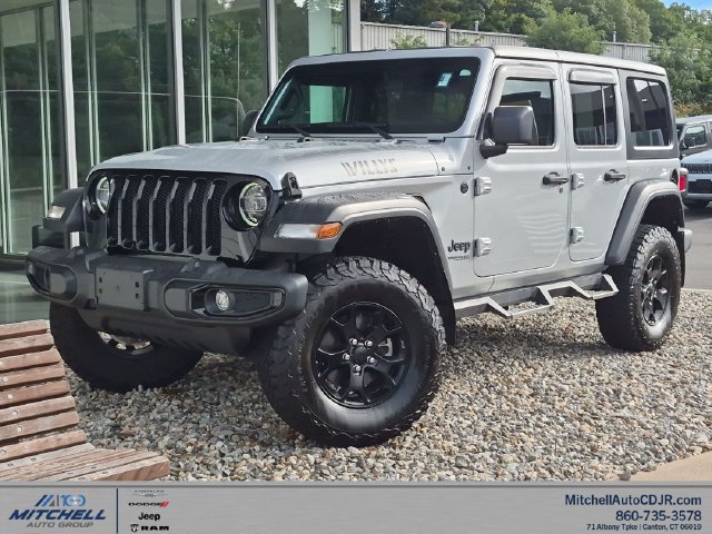 2022 Jeep Wrangler Unlimited Willys SUV For Sale in Simsbury, CT