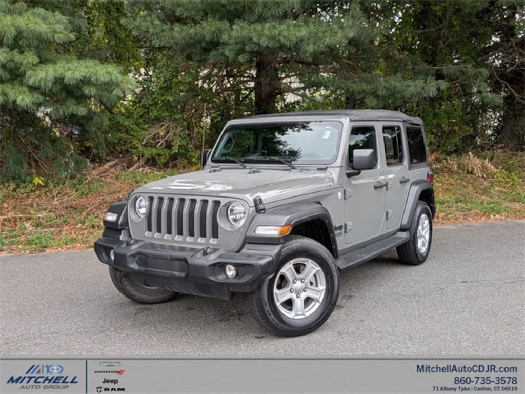 Certified 2021 Jeep Wrangler Unlimited Sport S SUV