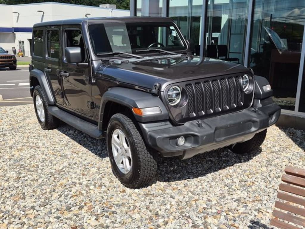 Certified 2022 Jeep Wrangler Unlimited Sport S SUV